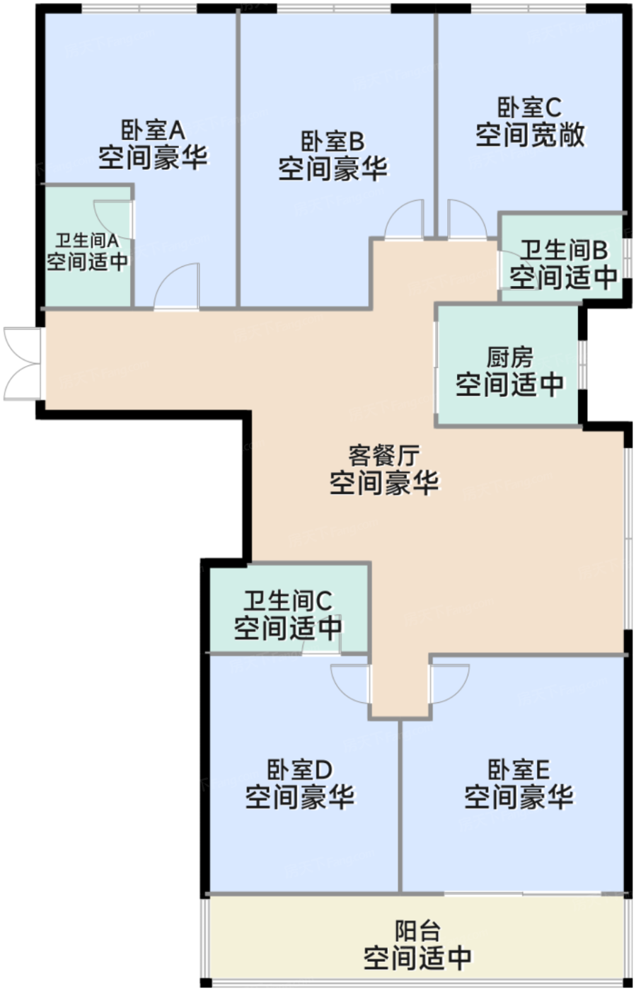 J户型