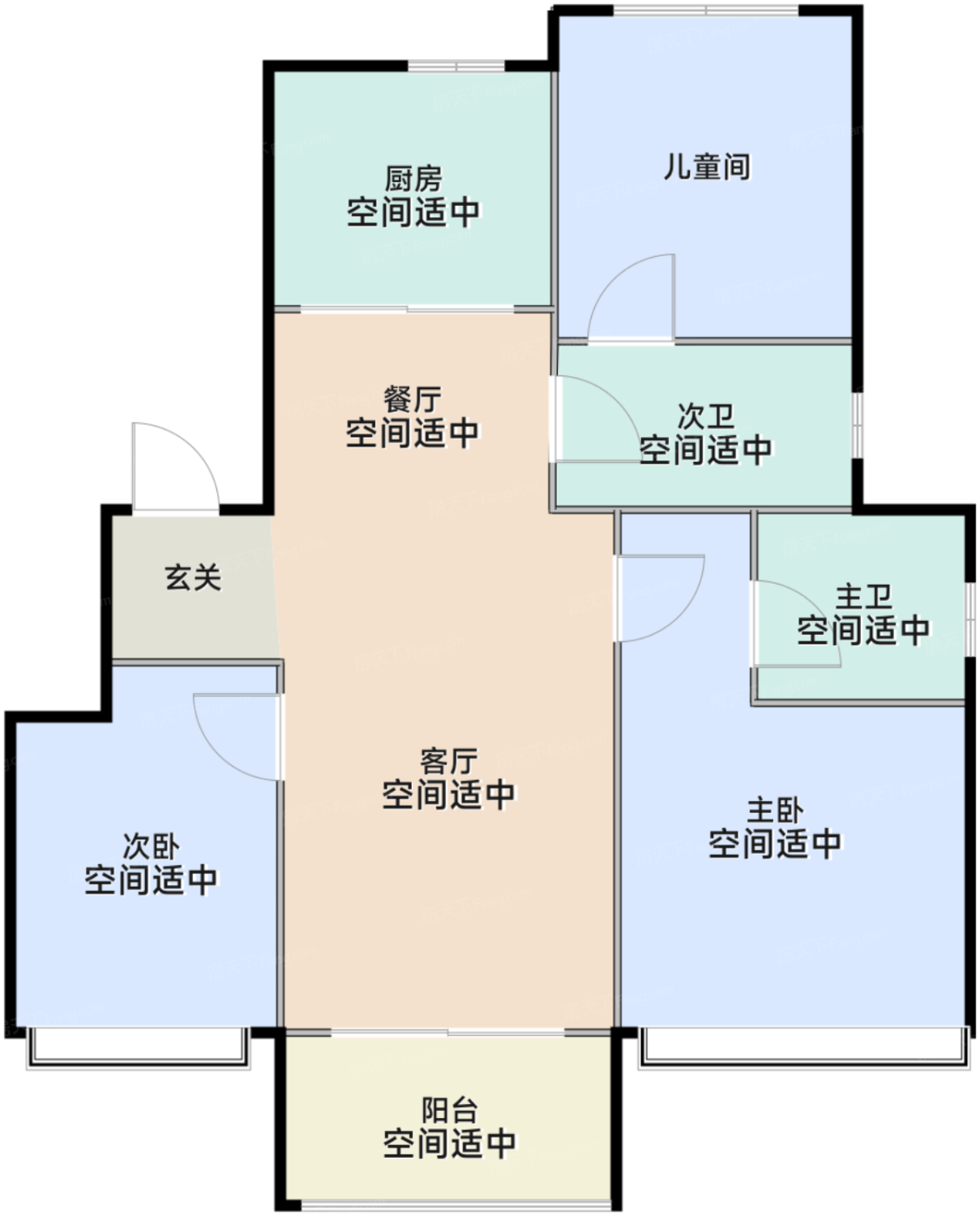 B-1户型