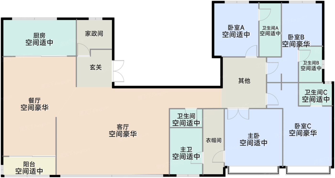 C户型