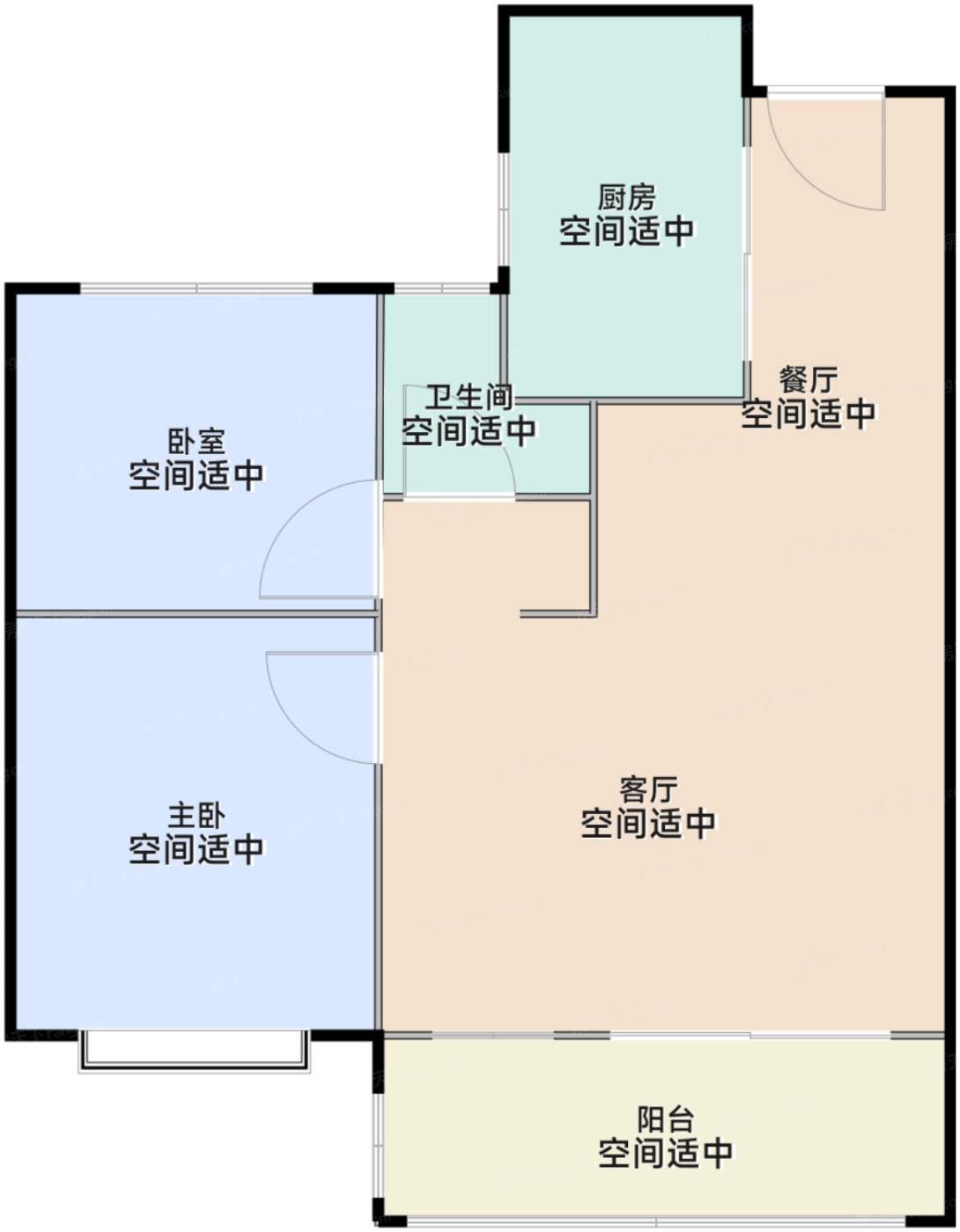 南地块高层84