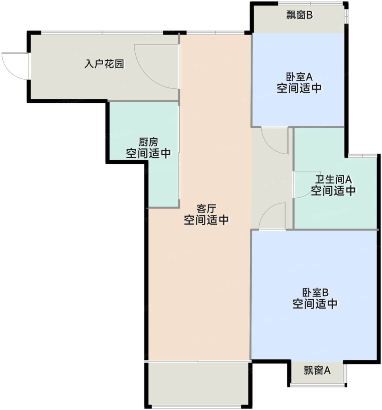 A1A2户型 84平