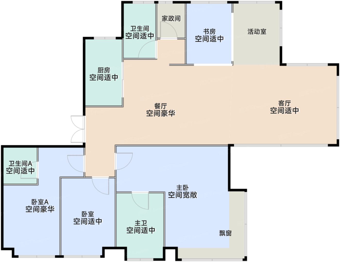 194㎡户型图