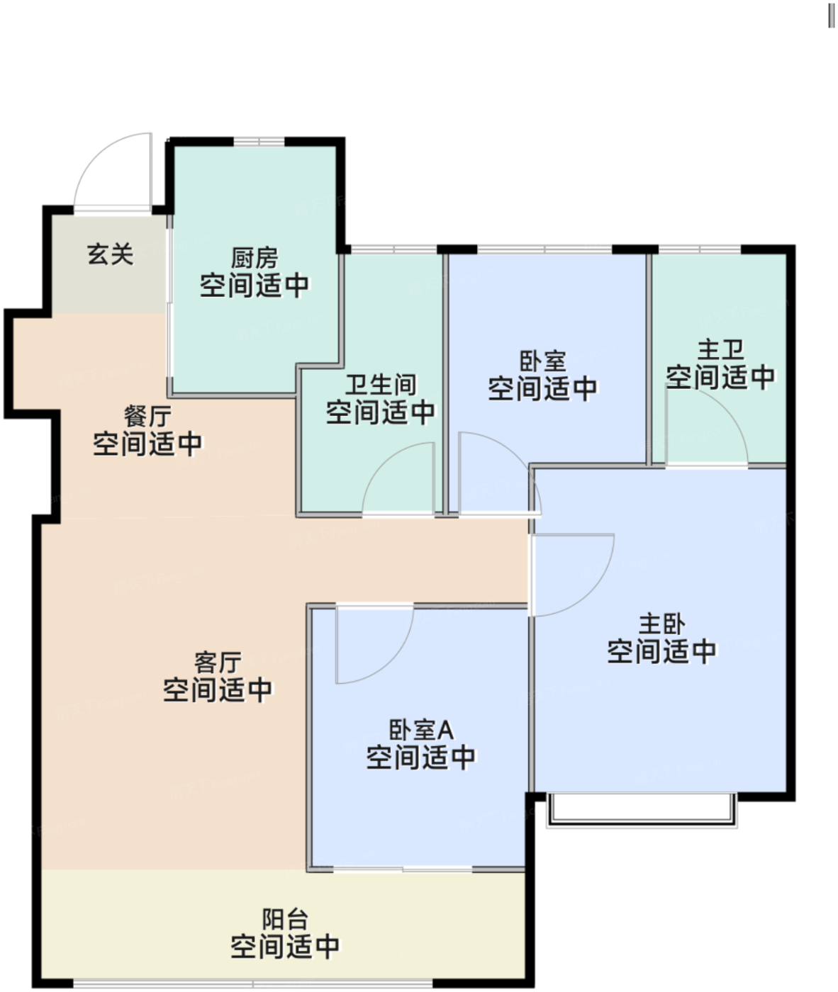 89平米