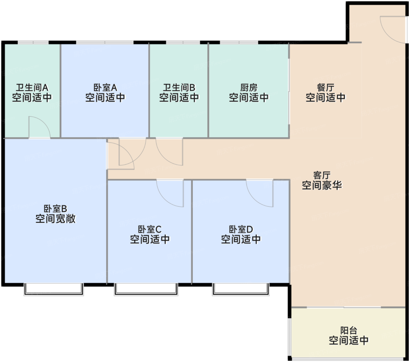 125平户型