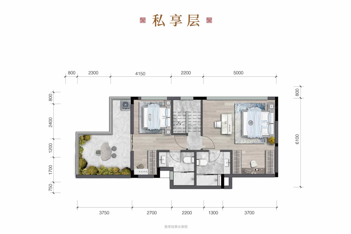 D2118平跃层一层