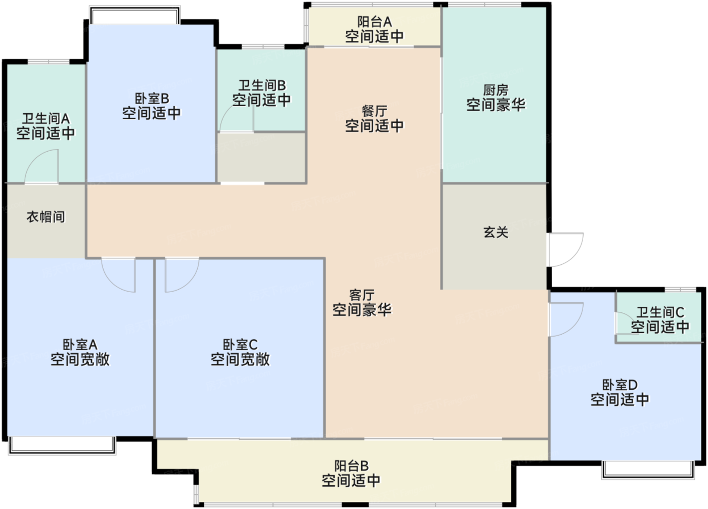 洋房G2户型