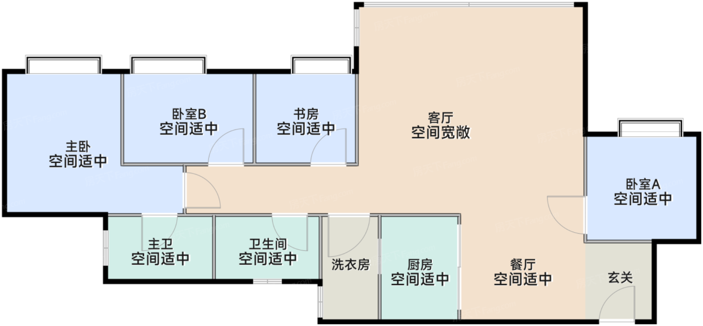 沐光洋房G户型