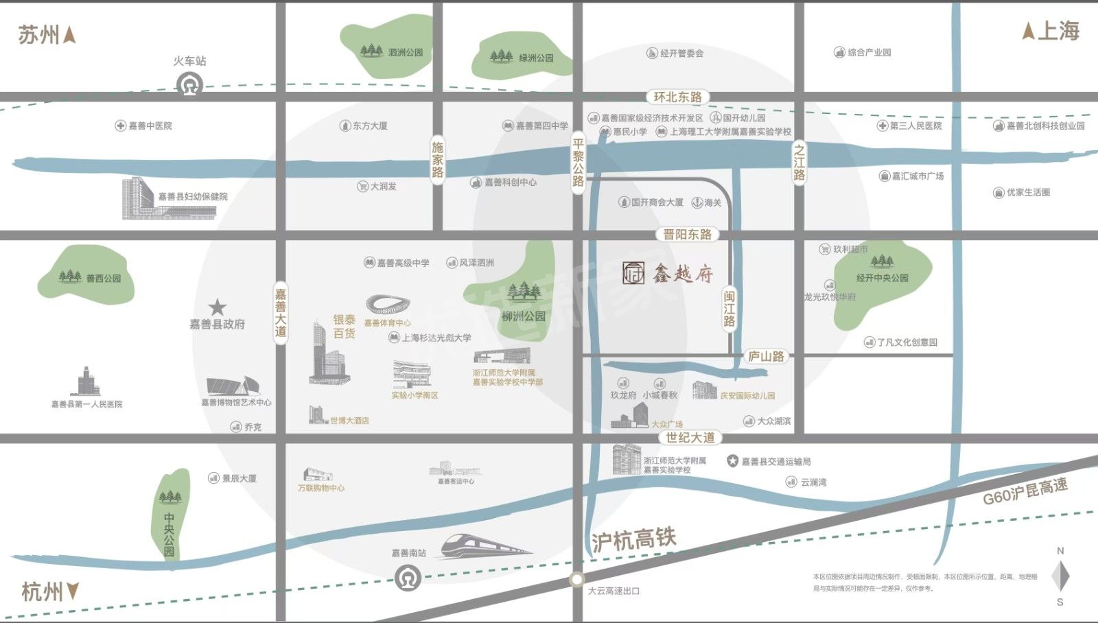 区位图